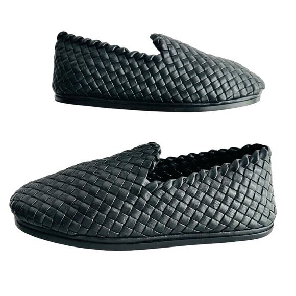 Bottega Veneta Sunday Slipper Size 39 Black Nero NEW US 9 Slip On Casual Shoe - Picture 2 of 14